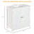 Under Sink Bathroom Cabinet With 2 Doors And Shelf, Pedestal Sink Bathroom Vanity Cabinet-111541257-111541258