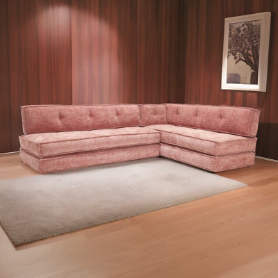 Canapé modulaire en chenille