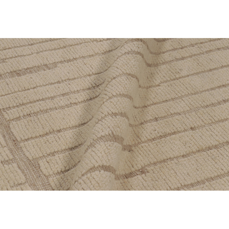 Modern One-of-a-Kind 14'10X20'3 Hand Knotted Area Rug