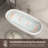 71'' Acrylic Freestanding Bathtub Freestanding Soaking Tub