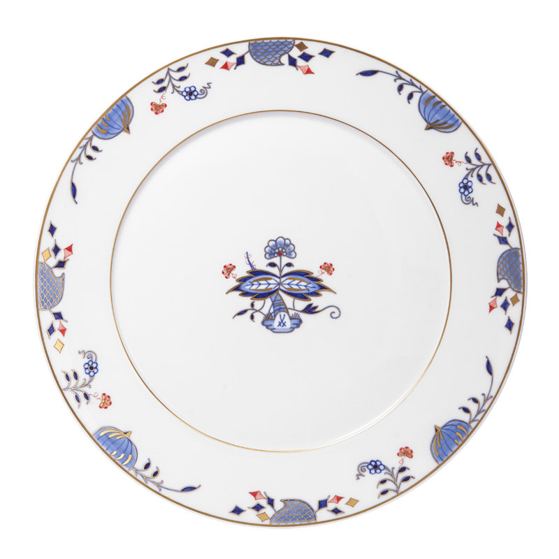 Assiette plate Noble 13 po
