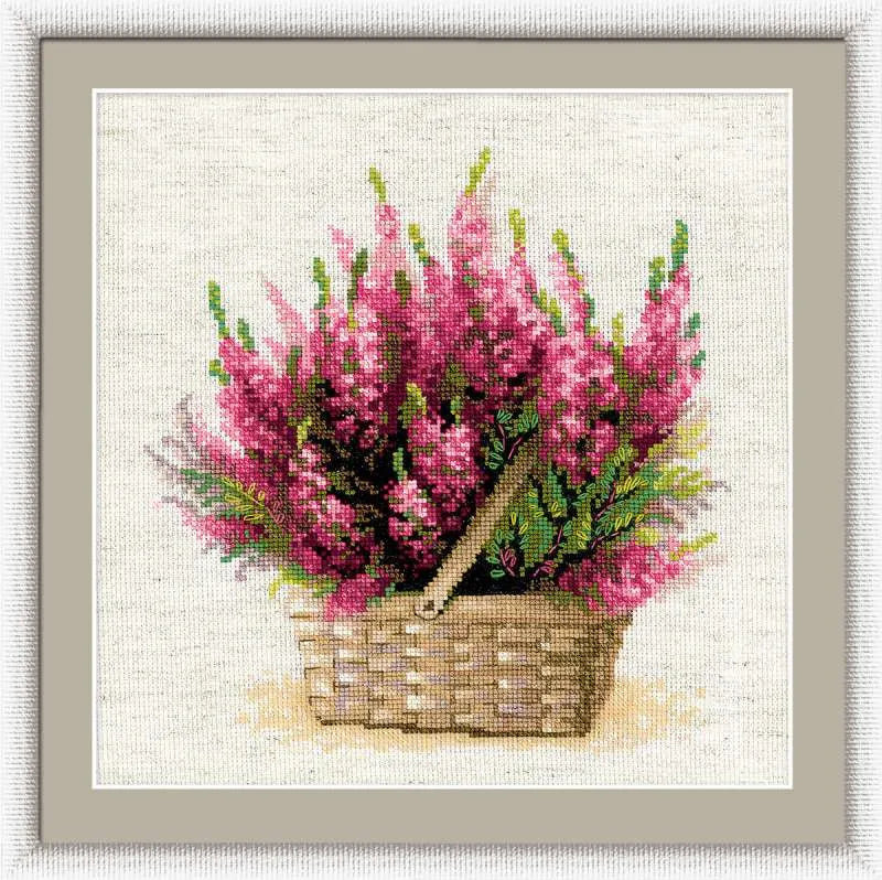 Kit de point de croix compté Riolis Scottish Heather R1324