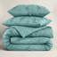 Luxurious Microfiber Pintuck Duvet Cover Set – Soft, Breathable & Wrinkle-Resistant Bedding for All-Season Comfort-123673696-123673701