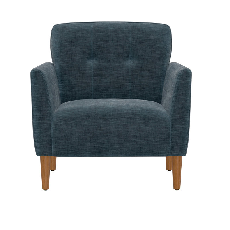 Fauteuil de 30,9 po de large Donati, Polyester océan Pacifique
