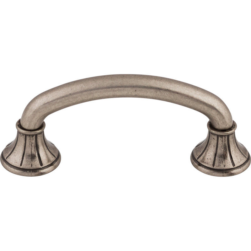 Lund Bar pull, Pewter Antique, 3" Center to Center