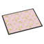 Gemoetric cercles, l 27 po x 18 po tapis de porte extérieur antidérapant-38381053