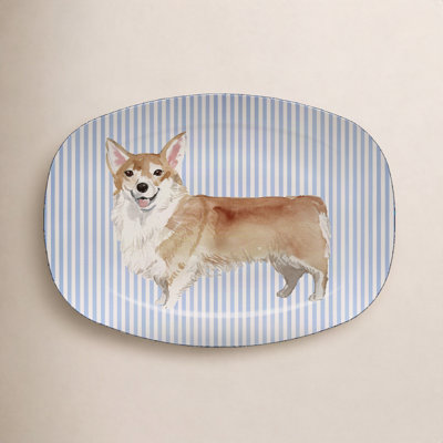 Traychic Oval Resin Platter