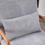 Chaise d'appoint de style moderne Mid-Century, fauteuil avec chaises rembourrées et cadre de lecture en bois massif et balcon de chambre à coucher pour salon -1960672674-1960672676