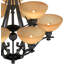 Lustre suspendu 9 lumières Rainier