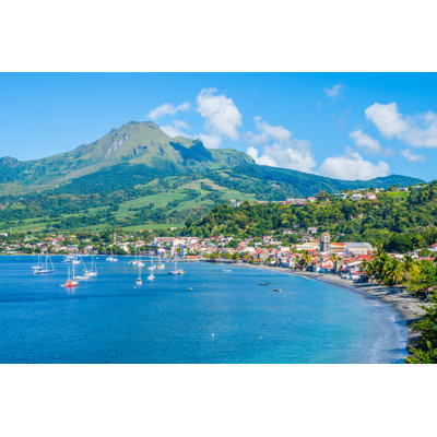 Saint Pierre Caribbean Bay - Photographie sur toile tendue