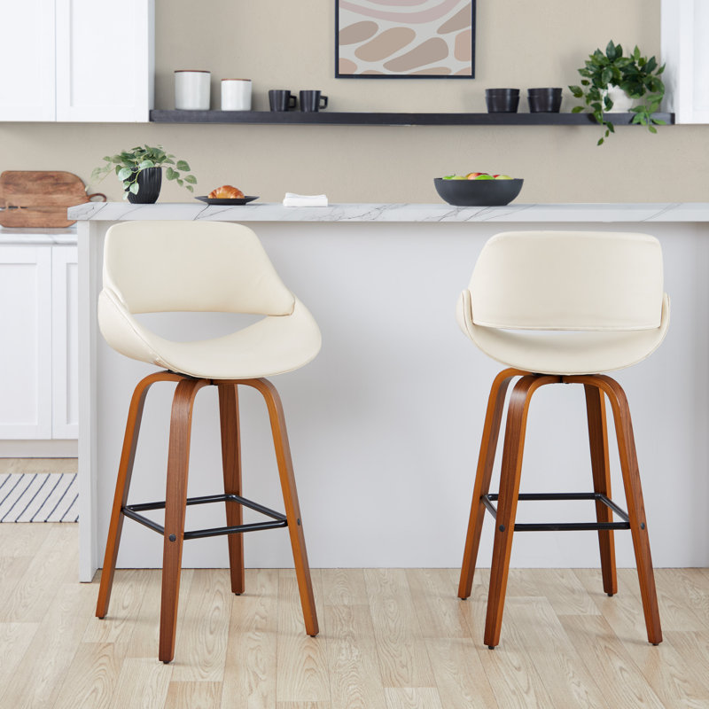 Tabouret de bar 30 po Najrin, Crème, Bar Stool (30" Seat Height)