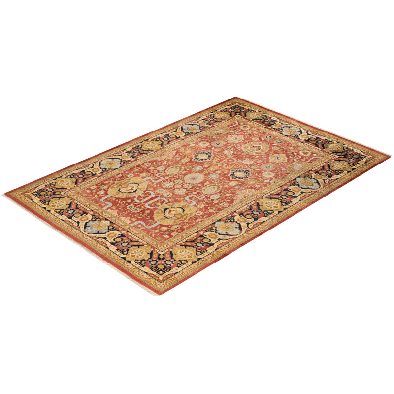 Classic One-of-a-Kind 6' 1" X 9' 0" Hand Knotted Area Rug