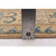Tapis unique en laine de style années 1990 Alikai brun clair 3 pi 3 po x 5 pi Alikai