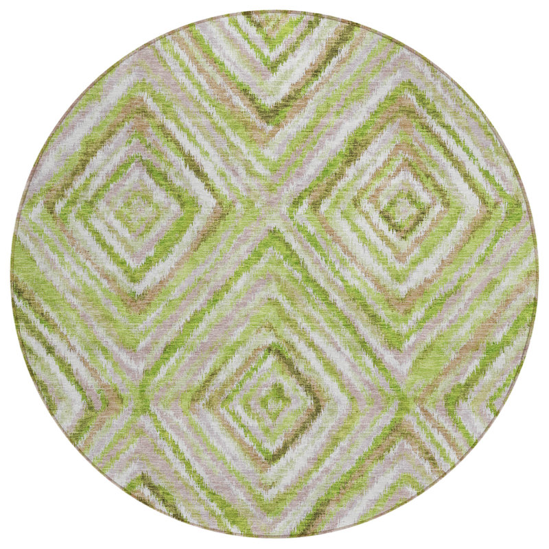 Tapis d'intérieur rond 8 po