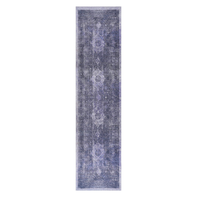 Lint-free, stylish, stain-resistant area rug, Runner 2'6" x 10'
