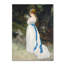 «Lady In White» par Pierre-Auguste Renoir - reproduction d'art sur toile-1212981267