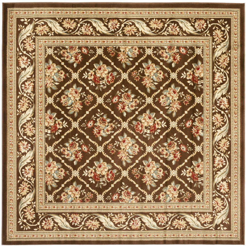 Fransen Performance Oriental Rug, Square 6'7"