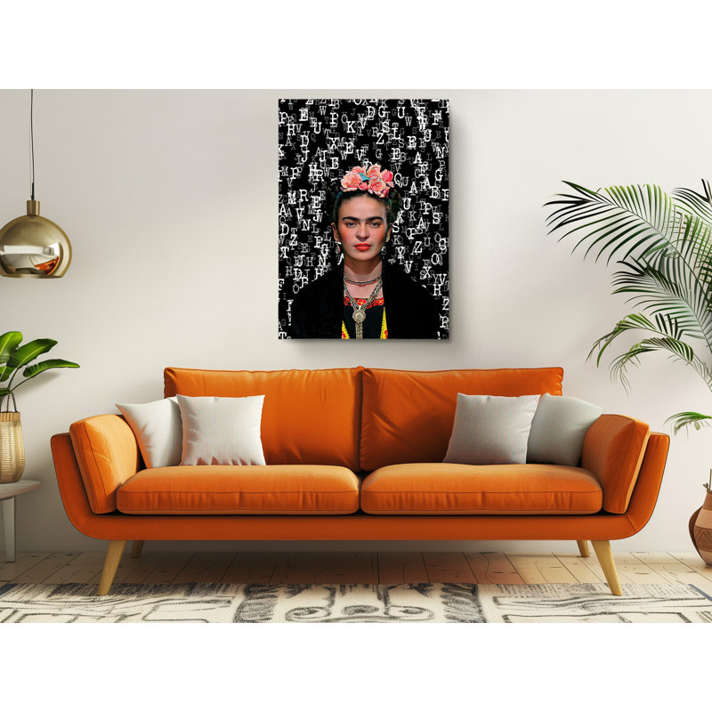 Impression sur toile Frida Kahlo, H 36 po x l 24 po