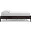 Lit plateforme double Asher