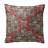 Tangier Red/Blue 20X20" Square Pillow-62296364