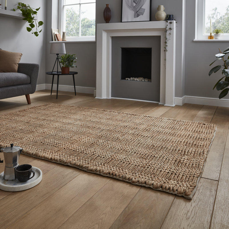 Soltis area rug Hand Made Rectangle Natural, Rectangle 150cm x 230cm