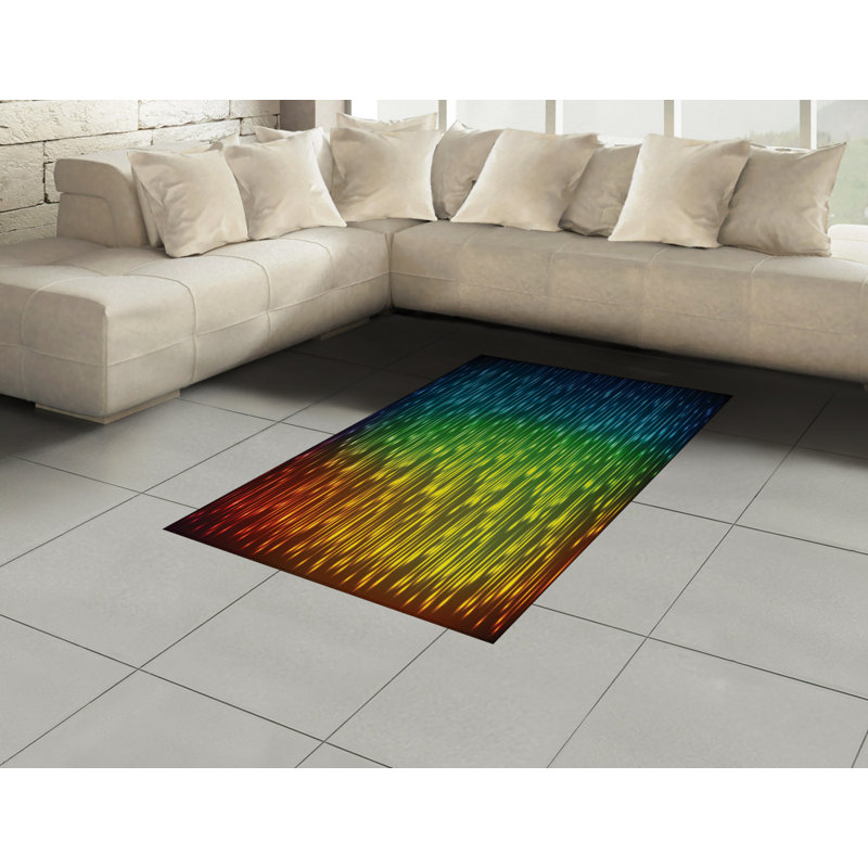 Maymie Cotton Hand Woven Area Rug, Rectangle 120 x 180cm