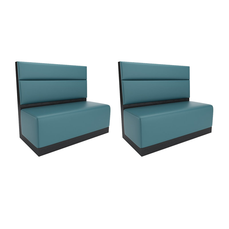Banc rembourré en similicuir American Simple Leisure