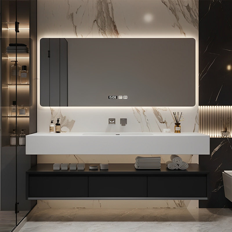 Armoire de salle de bain exquise, 55"