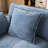 Blue Color  3-Seat Combo Sofa With Storage Ottoman For Living Room Apartment Bedroom And Compact Room, Upholstered Sectional Couch, L Shaped Bench With Ottoman