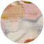 Hand Woven Silk and Wool Abstract Area Rug
