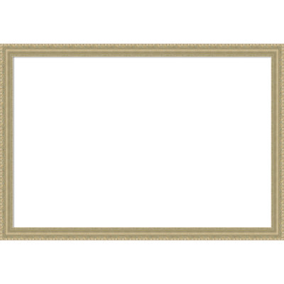 Champagne Teardrop Framed Dry Erase Magnetic Board Organization Boards