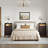 Sereena Nightstand With Outlets & LED Lights, End Table With3 Drawers & 2-Tier Open Shelf, Bedside Table For Bedroom-1471367071