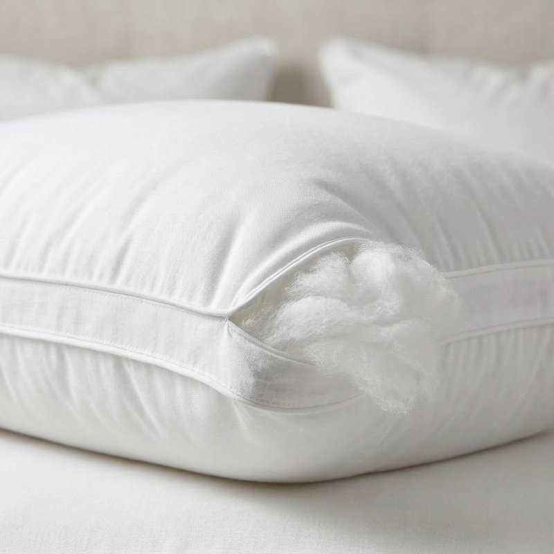 Oreiller en microfibre à goussets moelleux et de soutien pour toutes les positions de sommeil, très grand, paquet de 4
