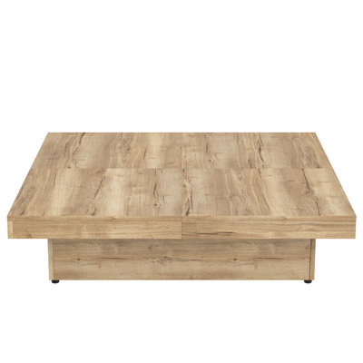 Square Veneer Coffee Table