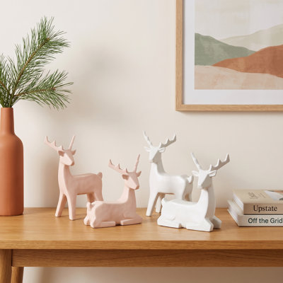 Lindholm Minimal Deer Figurine 7.25"x 3.5"x 9.5"