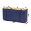 Base de meuble-lavabo simple 60 po seulement-98749539