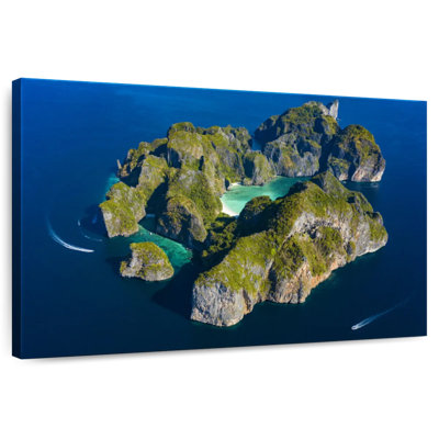 Gillard Koh Phi Phi Leh Aerial View