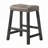 Rustic Backless Counter Stool with Nailhead Trim-1260730384