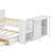 Twin Multifunctional Wood Platform Bed With Desk And Storage Shelf-117355629