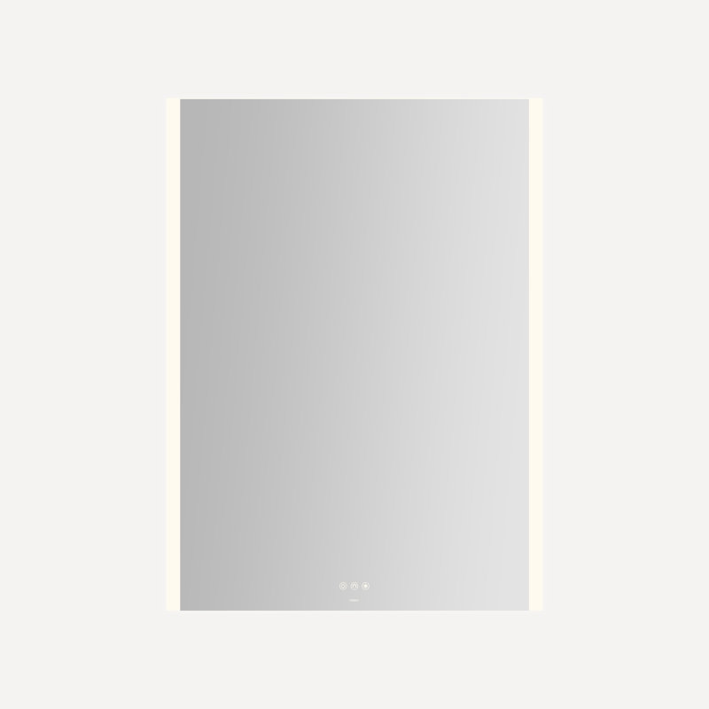Instinct Lighted Rectangular Mirror, Edge Lit Light Pattern, 36" x 48" x 7/8"