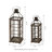 Wood and Metal Tabletop Lantern (Set of 2)-702823661-703904111