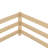Poppyx Montessori Floor Bed Set With Fence, Sturdy Pine Wood And Safe Guardrails-116085252-116085250