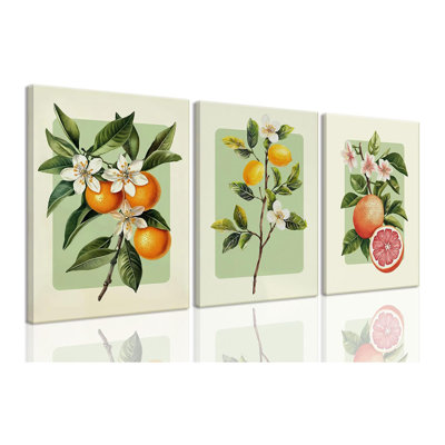 3 Piece Wrapped Canvas Print