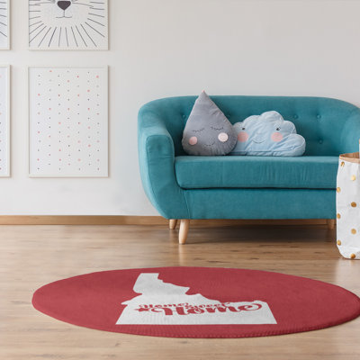 Tapis en poly-chenille boise à la maison