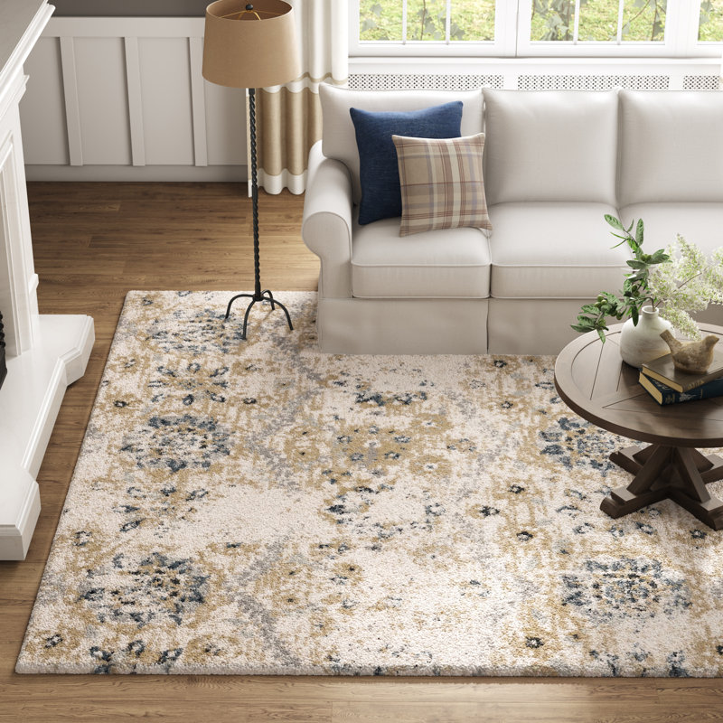 Magdy Floral Indoor Rug, Rectangle 5' x 7'6"