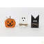 Ensemble de 3 décorations de table d'Halloween, 4,8 x 8 po: 4,5 x 8 po: 6,7 x 7 po