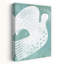Art mural oiseau serein Peace Dove