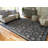Albermarle Rectangle Floral Machine Woven Polyester Area Rug in Blue/Cream-88709004