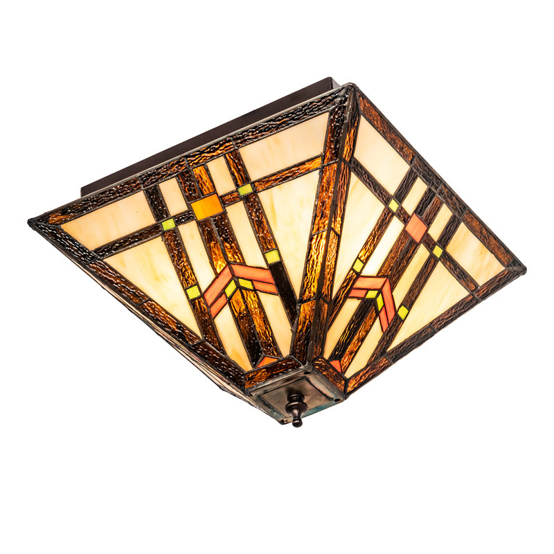 Prairie Wheat 3 - Light Flush Mount