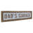 Handmade Industrial Wall Decor on Wood